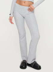 Closed Eyes Flared Pant Grey