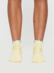 Lanter Socks Lemon / Blue