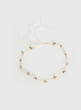 Shining Mirrors Hair Band Gold