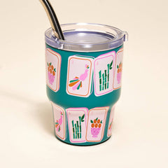 2 oz Tiny Tumbler–Mahjong Tiles