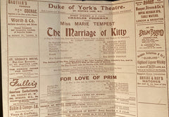 "Marriage of Kitty." Duke of York's Theatre, London. Sept. 22, 1902.