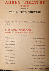 Abbey Theatre, Dublin. "The New Gossoon." Dec. 3, 1951.