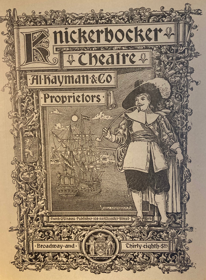 Knickerbocker Theatre, NY. "An American Citizen." Nov. 15, 1897.