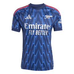 adidas Arsenal Away Jersey 25/26 (Indigo/Silver) | SoccerWearhouse