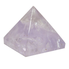 Amethyst Pyramid Wounded Warrior Clear Purple