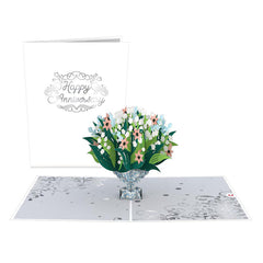 Anniversary Lily of the Valley Lovepop Card