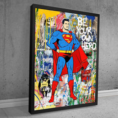 Be Your Own Hero with Superman: Pop Art Graffiti