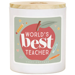 Best Teacher Apple - COZ - Candles