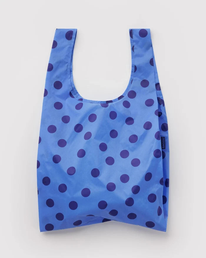 Blue Polka Dot Reusable Bag