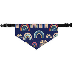 Boho Rainbow Pet Bandana Collar Pets