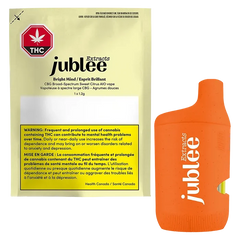 Jublee Extracts 1.2 g Bright Mind Sweet Citrus Liquid Diamond+CBG Disposable Vape Vapes