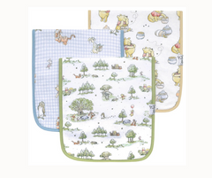Burp Cloth Set - Hundred Acre Wood