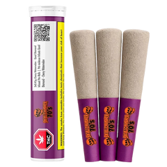 Skullcrusher 70's by RAD 1.35 g Cherry Watermelon- Quad Diamond Infused PR 3 x 0.45 g Pre-Rolls