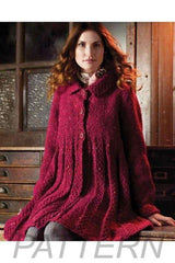 Debbie Bliss ALine Coat PATTERN ONLY-Patterns-Debbie Bliss-Alpaca Direct