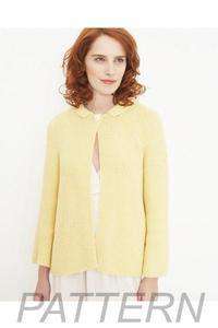 Debbie Bliss Back Pleat Jacket PATTERN ONLY-Patterns-Debbie Bliss-Alpaca Direct