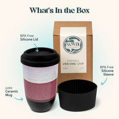 Eclipse 12oz Ceramic Travel Mug