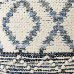Eshana Pouf: Up-Close Product Pattern View