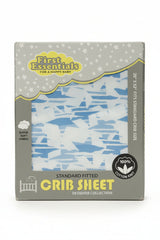 First Essentials Fitted Cotton Standard Crib Sheet