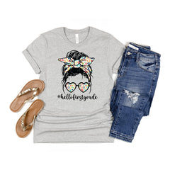 First Grade Teacher Tshirt T-Shirt