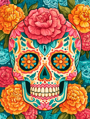 Flores de la Vida Diamond Painting Kit-30x40cm (12x16 in)-Heartful Diamonds