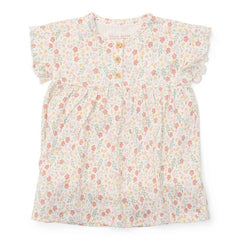 Produktansicht 3: Kurzarm Kleid in Creme für Babys und Kinder