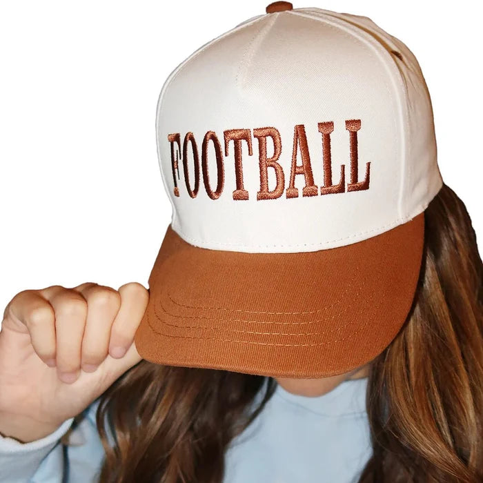 LuLu Mac Football Trucker (2 colors) - 260 Broadway Boutique