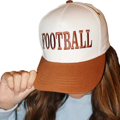 LuLu Mac Football Trucker (2 colors) - 260 Broadway Boutique