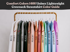 Mama Ribbon Around Neck Garment Dyed Comfort Colors Sweatshirt