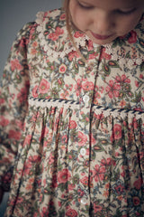 Marlotta Dress in Ivory Enchanted Fields