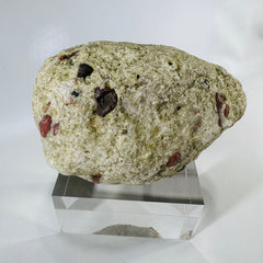 Michigan Puddingstone Rock Specimen Red Jasper Quartzite Great Lakes Display Stone