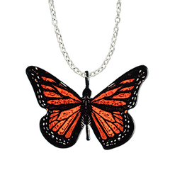 Monarch necklace #4159X