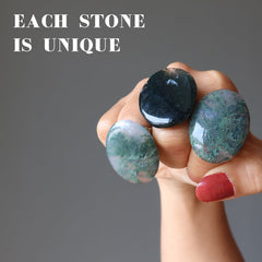 moss agate rings