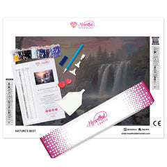 Nature's Best Diamond Painting Kit-60x40cm (24x16 in)-Heartful Diamonds