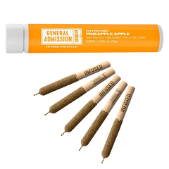 General Admission 2.5 g Pineapple Apple Hi-Fi Infused PR 5 x 0.5 g Pre-Rolls