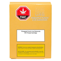 (GAS) 1 g Pineapple Punch Live Diamonds Disposable Vape Vapes