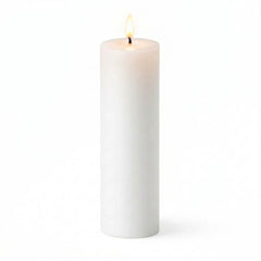 Richland Pillar Candle 3"x12" White