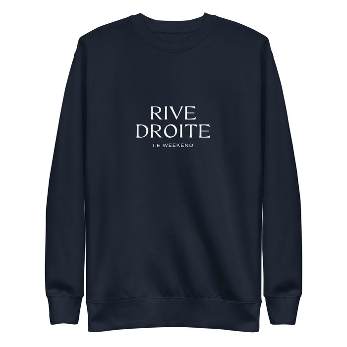 Rive Droite Francophile Sweatshirt Navy