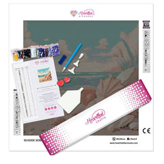 Seaside Serenity-Diamond Painiting Kit-Heartful Diamonds