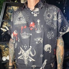 Sigils Button Up Shirt
