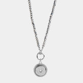 Silver Facet 2-in-1 Necklace - Silver