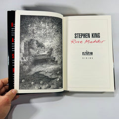 Stephen King Rose Madder (1995 First Edition, First Printing) — Viking | Fiction, MODERN HORROR
