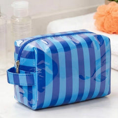 Striped Cosmetic Bag - 260 Broadway Boutique