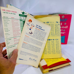 Three Heloise's Books: Kitchen, Housekeeping Hints and All Around the House by Heloise Prentice-Hall Inc