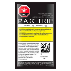 PAX 1 g Trip Pineapple Express Disposable Vape Vapes