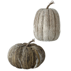 Vintage Rustic Pumpkins, 8"