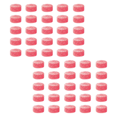 SHRED'ems 50 pack Watermelon Wave MAX10 Mega Pack 500 THC Gummies Edibles