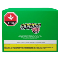 SHRED'ems 50 pack Watermelon Wave MAX10 Mega Pack 500 THC Gummies Edibles