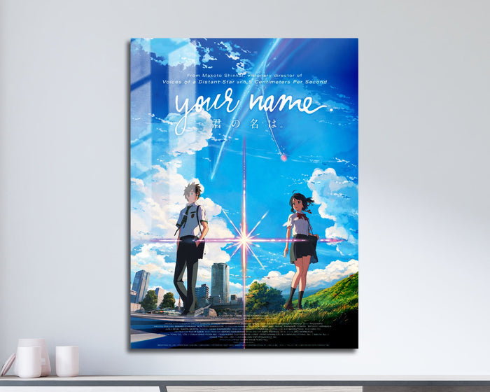 Anime Town Creations Metal Poster Your Name 11" x 17" Home Goods - Anime Metal Poster