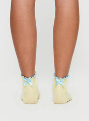 Lanter Socks Lemon / Blue