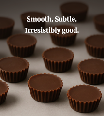 70% Dark Chocolate Almond Butter and Cinnamon Cups